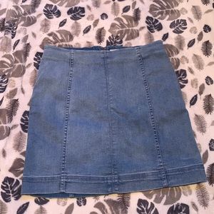 Denim skirt